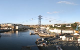 Brest aura son téléphérique urbain à l'automne 2016 - Batiweb